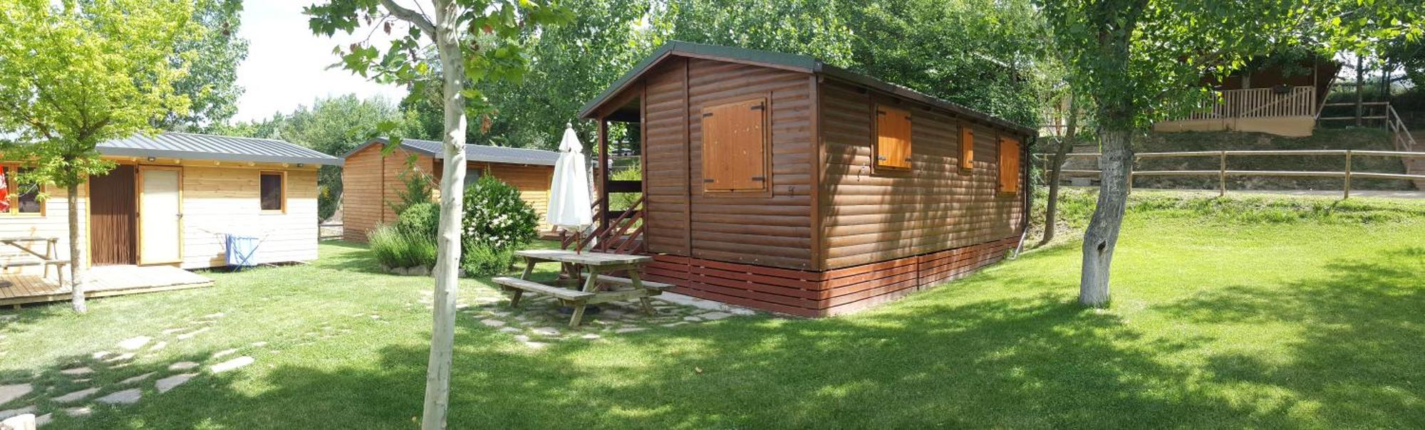 Bungalows - Camping El Solsones Сольсона Экстерьер фото